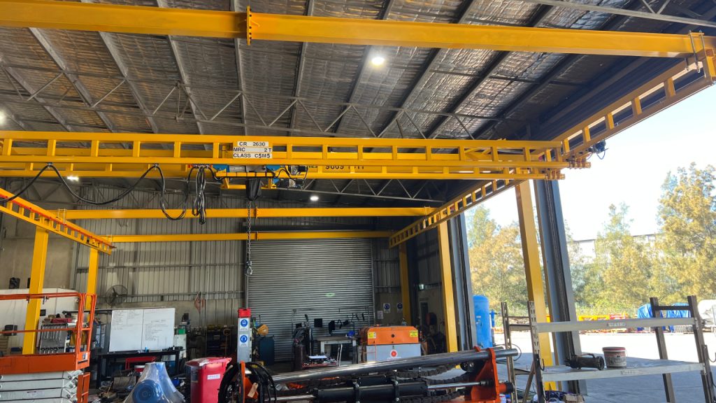 Light Crane Installation