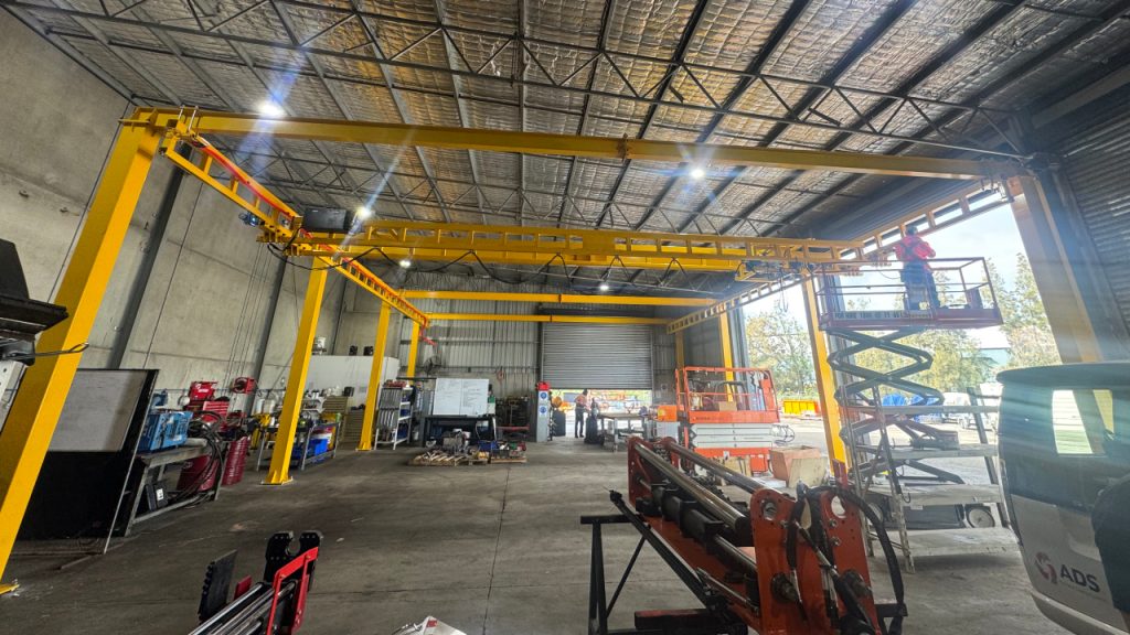 Light Crane Installation